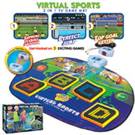 VITUAL SPORTS 3 IN 1 TV GAME MAT