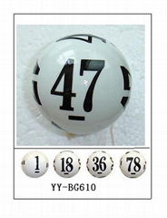 Bingo ball (610)