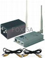 1.2G 5000mW Wireless AV Highpower Transmitter Receiver 1