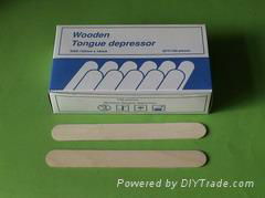 wooden tongue depressor