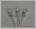 5mm round white LED with 20000-23000MCD 2