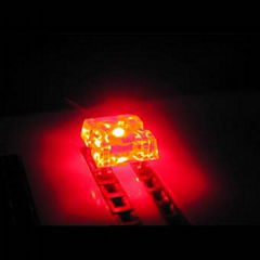 super flux LED emitted red color 