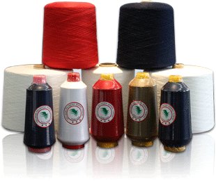 100% spun polyester sewing thread: