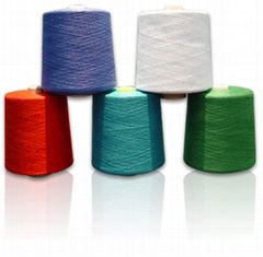 100% spun polyester sewing thread for 1kg cone