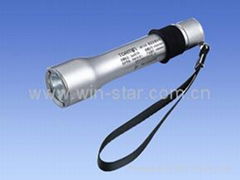 Miniature explosion-proof flashlight