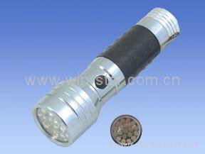Aluminium LED flashlight 3