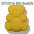 Silicone Mini Bakeware-Daisy/Star/Bear 3