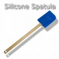 Silicone Spatula-Wooden Handle 3