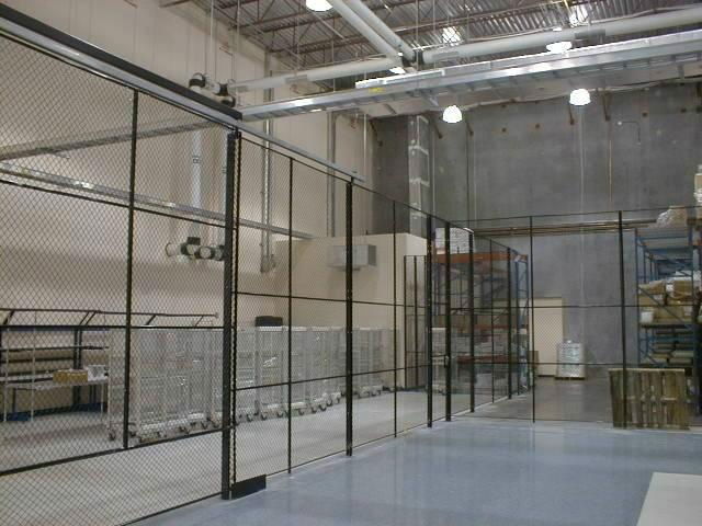 Wire Mesh Security Partition  3