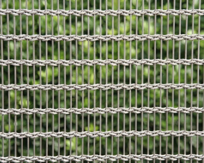Architectural decorative wire mesh