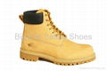 Steel Toe Wheat Nubuck Boots 3