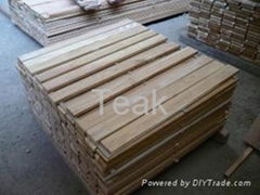 Teak flooring