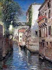 venice oil painting