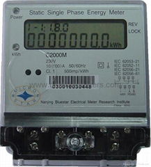 Static Single Phase Meter C2000