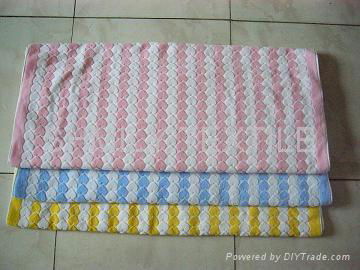 Jacquard Terry Towel (heart design)