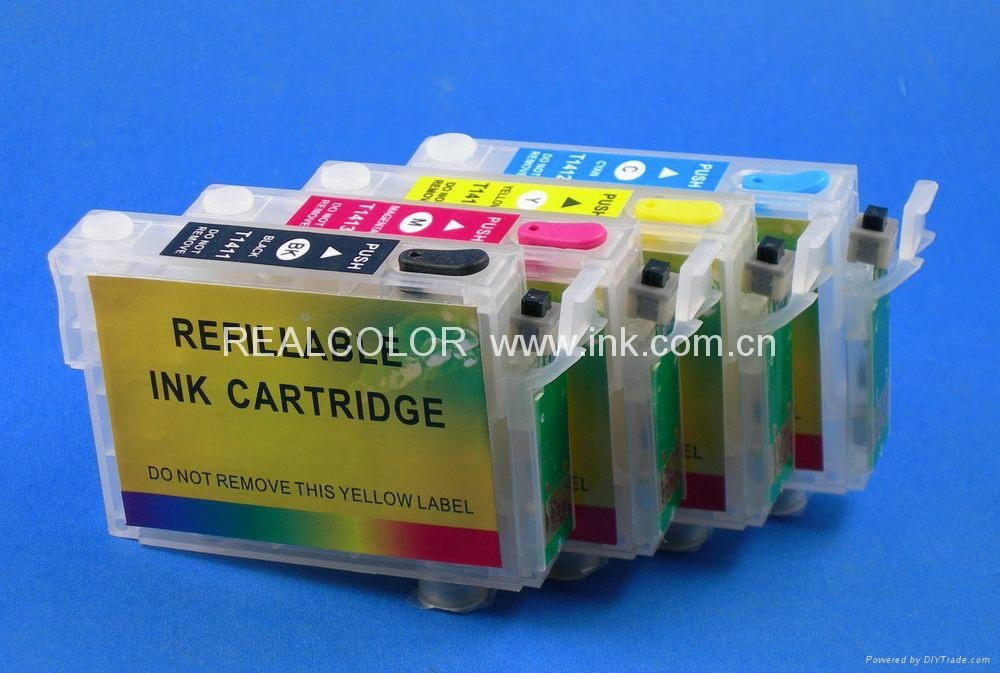 New Refillable Ink Cartridge with switch 4