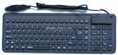 Flexible keyboard 106key