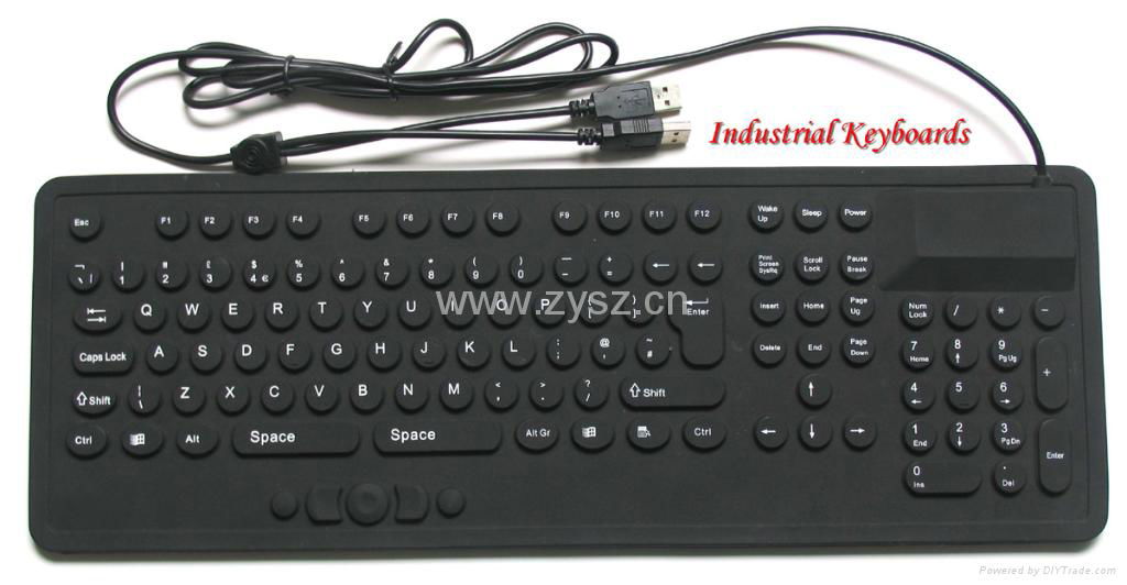 silicon industrial keyboard