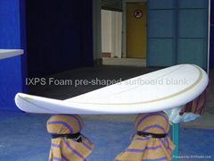ixps foam pre-shaped surfboard blanks