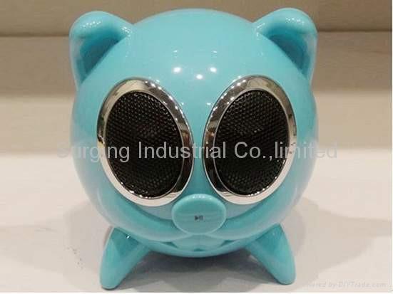 Voice Command Speaker-Cute USB Sound Box (E0001)