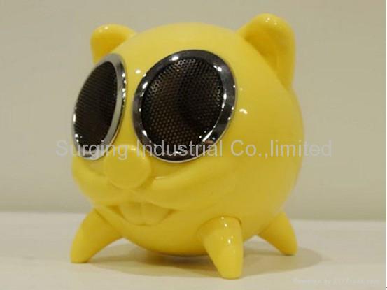 Voice Command Speaker-Cute USB Sound Box (E0001) 2