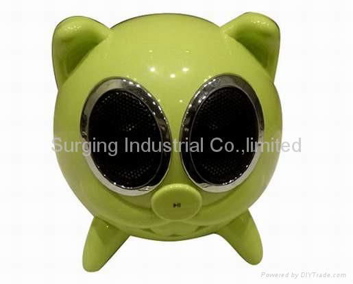 Voice Command Speaker-Cute USB Sound Box (E0001) 4