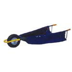 Folding wheelbarrow