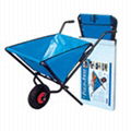 folding wheelbarrow