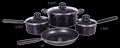 7PC straight shape non-stick cookware