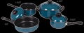 7PC belly shape non-stick cookware set