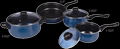 7PC belly shape non-stick cookware set