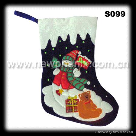 Fiber Optic Christmas Stocking