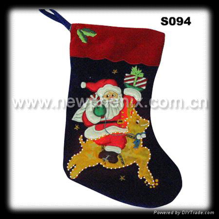 Fiber Optic Christmas Stocking 3