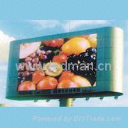 P12.5 2R1G1B 4mx3m Outdoor Full color Led Video Display Screen