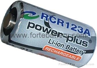 CR123A Lithium Battery 3.0V  1500mAh 