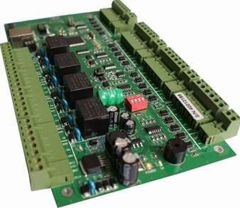 4-door Access Controller PCB Board With TCP/IP Interface Y.link04