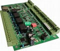 4-door Access Controller PCB Board With TCP/IP Interface Y.link04