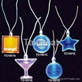 Unique Flashing Acrylic Necklaces for