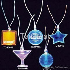 Unique Flashing Acrylic Necklaces for Bar,Pub,Party,Festival