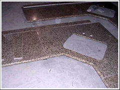 Granite countertop