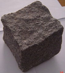 Granite cobble and cube