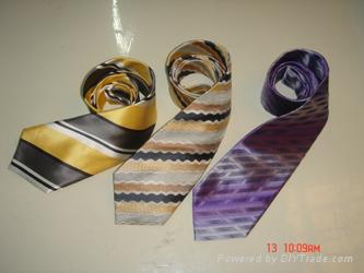 silk woven necktie