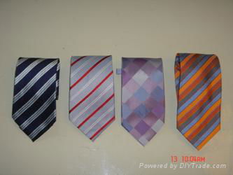 silk woven necktie