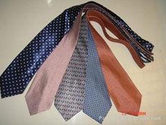 silk woven tie