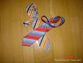 poly woven necktie