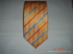 silk woven necktie