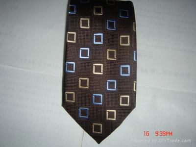 silk woven necktie