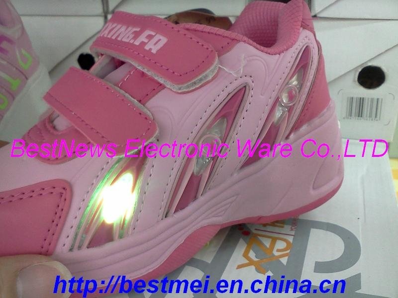 Blink shoes light,flashing light with shoes