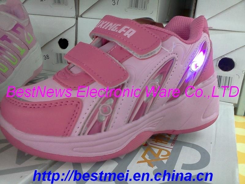 Blink shoes light,flashing light with shoes 2