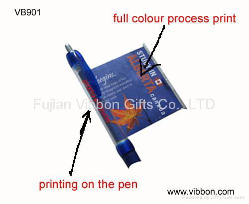 banner ball pen